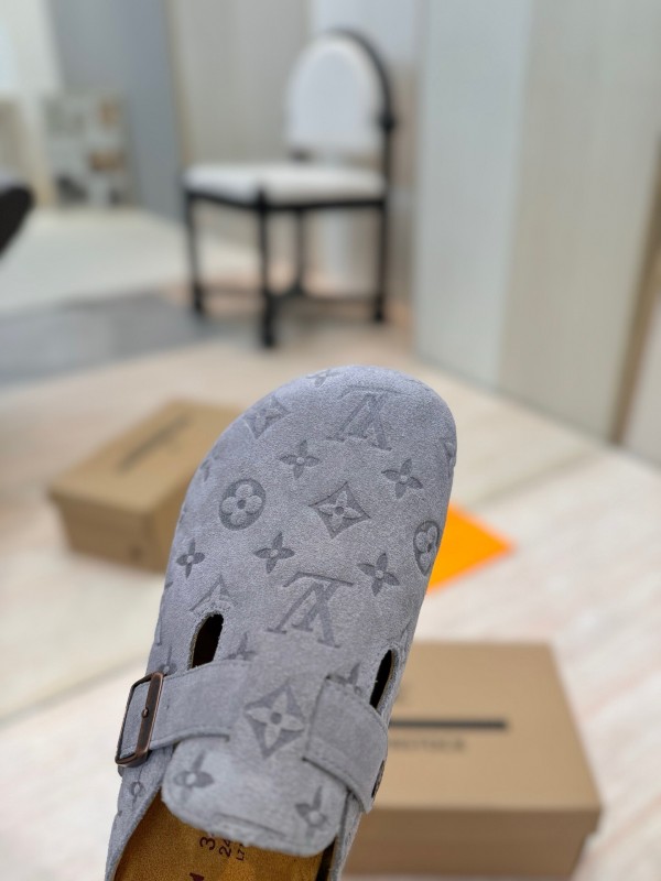Louis Vuitton Louis Vuitton × BIRKENSTOCK Boston Soft Sole Mule Slippers - KFY00300