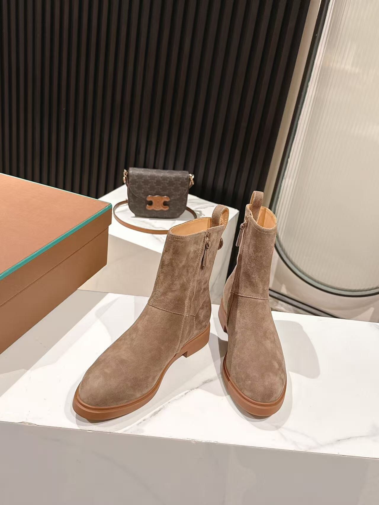 Loro Piana Fall/Winter 2025 Classic Old Money Style Ankle Boots - LY00370/LY00410