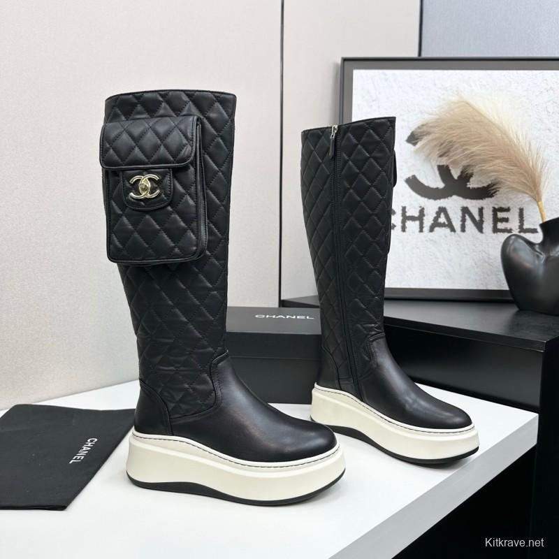 Chanel 2025 SS Short Boots Essential Fall Winter Item - LY00420