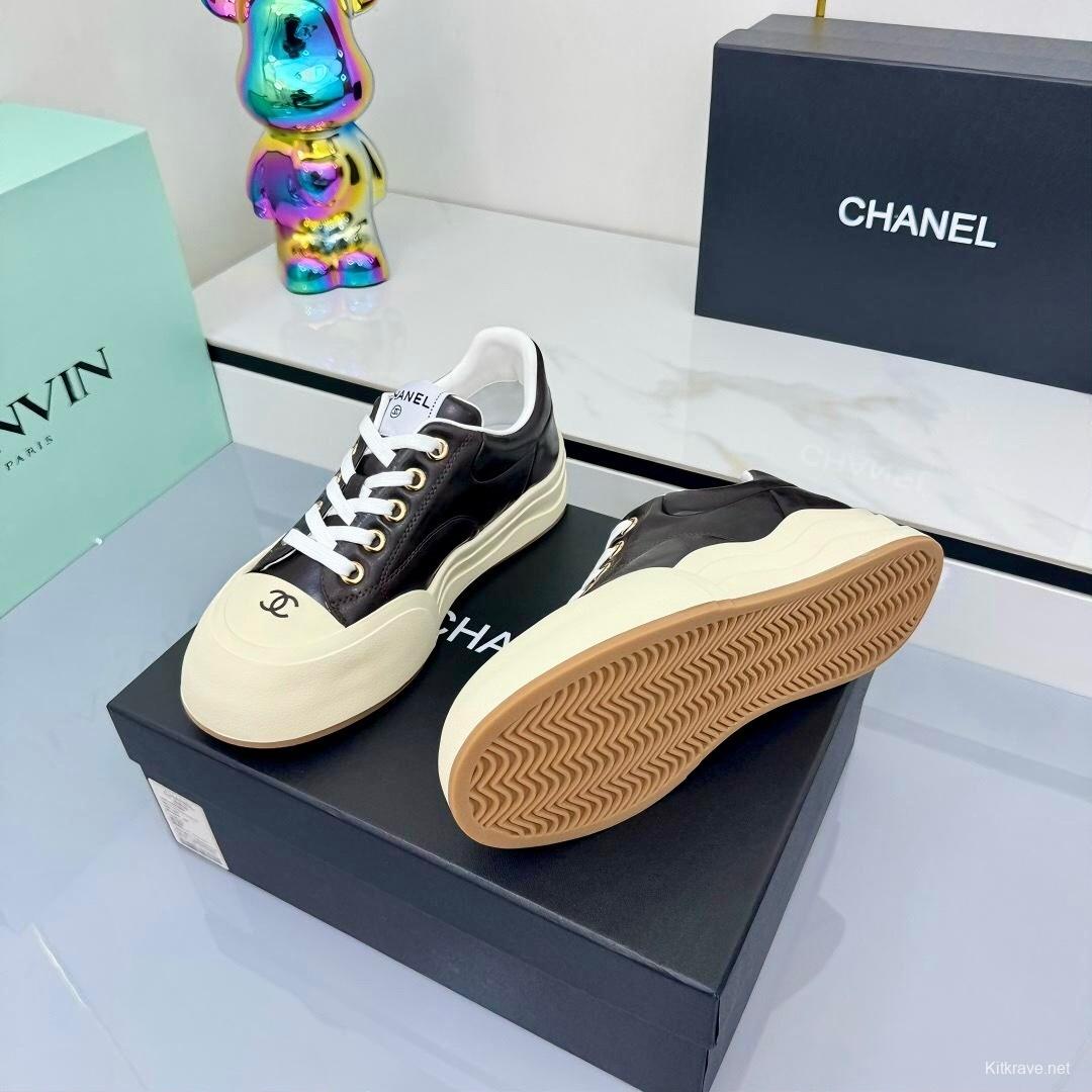 Chanel 2025 SS Panda Loafers Casual Sports Shoes - LY00310
