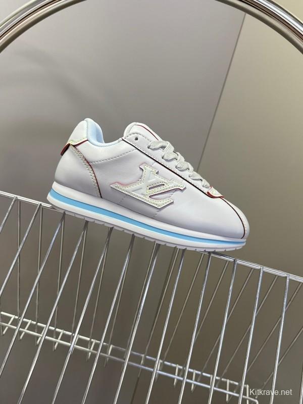 Louis Vuitton 2025 SS Pharrell Williams Collaboration Thick Sole Sneakers Retro Running Shoes - KFY00380