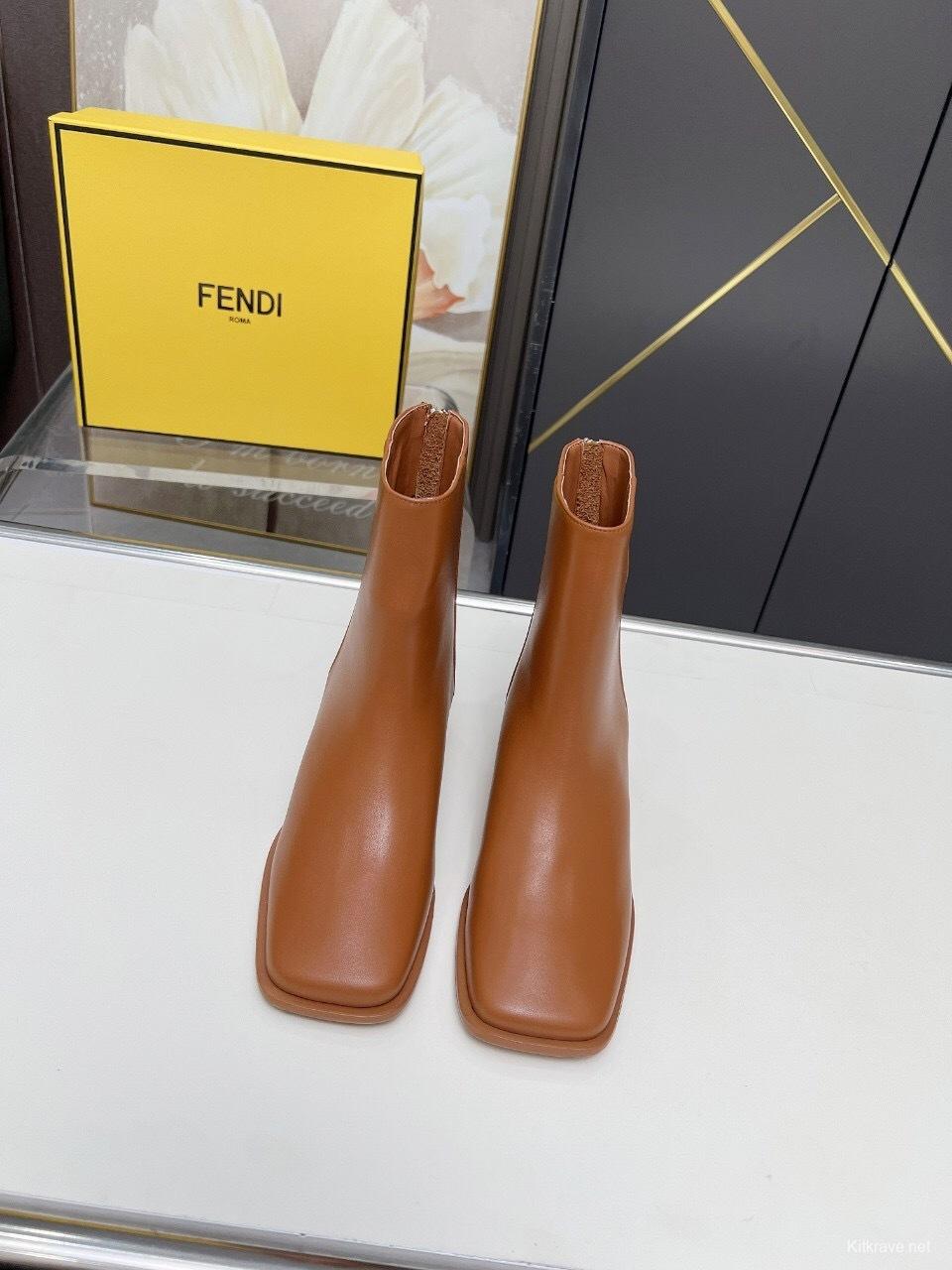 Fendi 2025 SS Ankle Boots - LY00370
