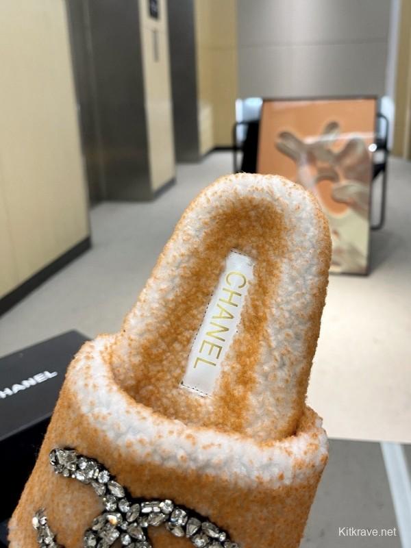 Chanel 2025 SS New Wool Slippers Soft Wool - LY00280