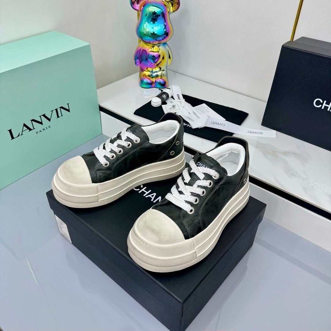 Chanel 2025 SS Panda Casual Sneakers Dirty Style - LY00330