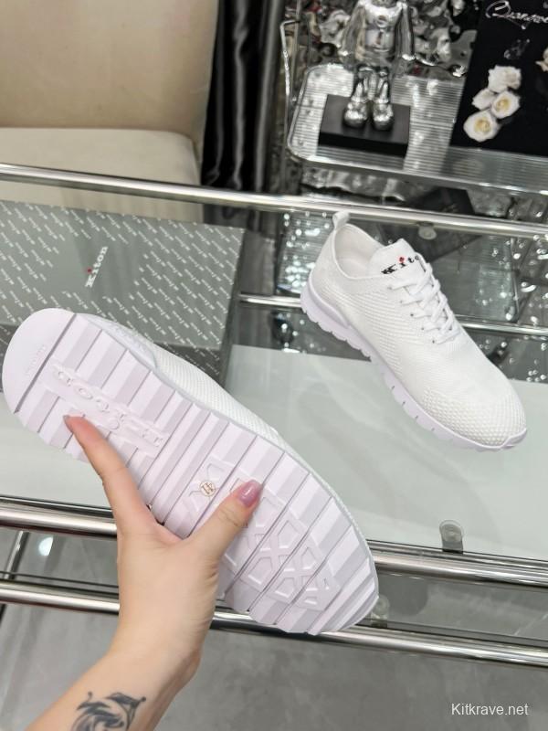 Kiton Four Seasons Classic Casual Knit Shoes - KFY00300