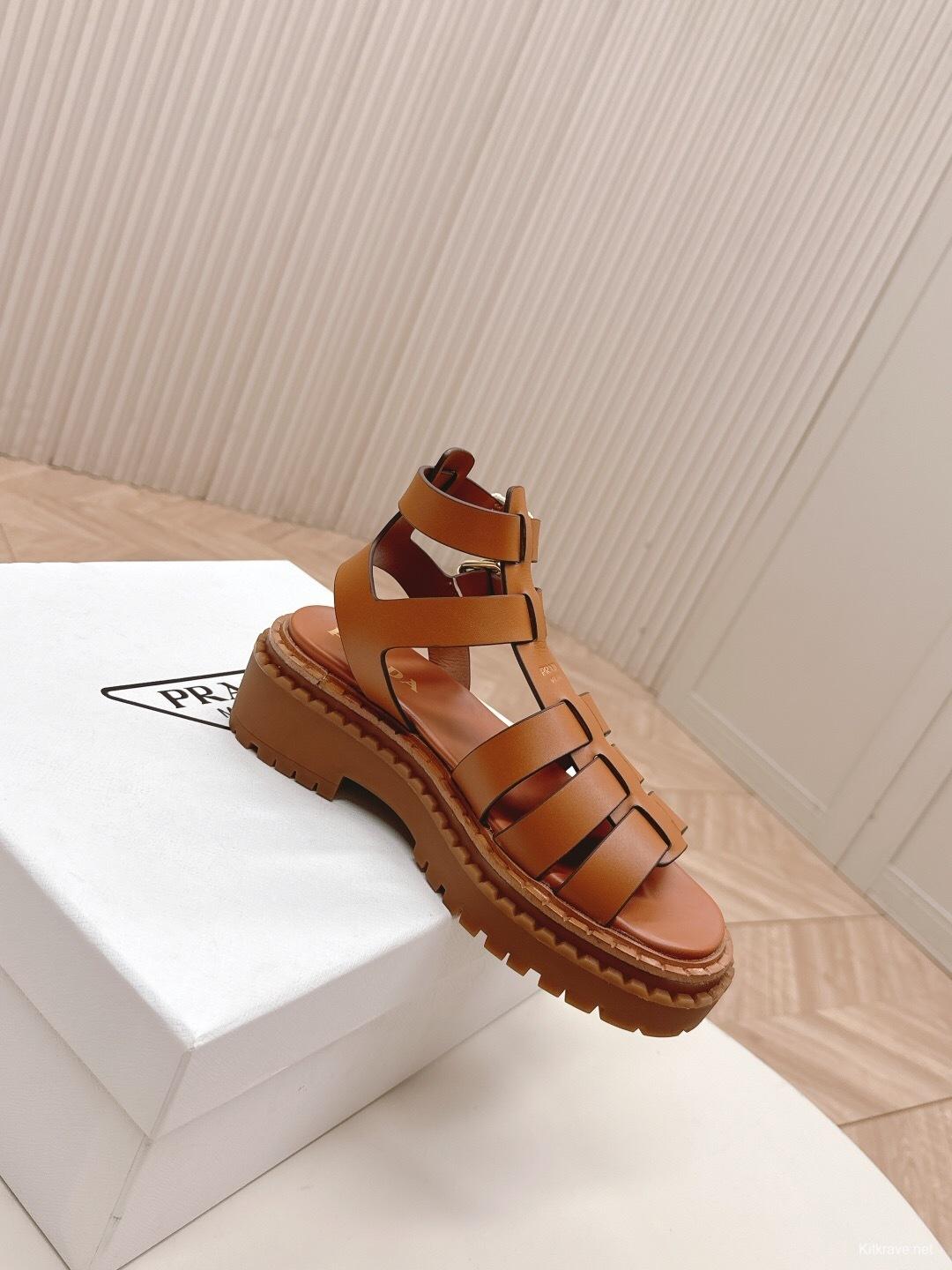 Prada Spring/Summer 2025 High-Top Sandals - LY00300