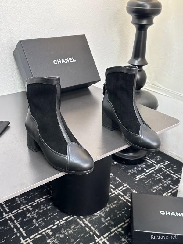 Chanel 2025 SS Short Boots Essential Fall Winter Fashion Item - LY00390