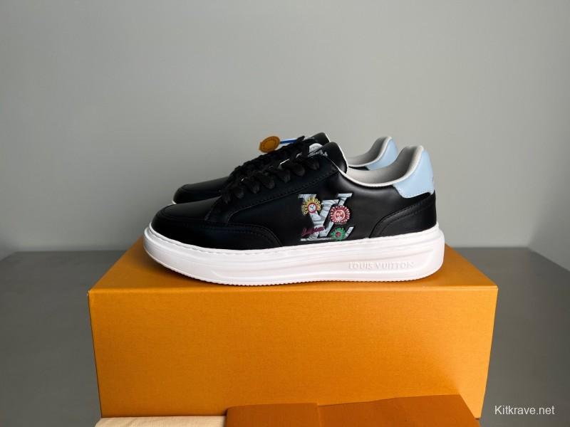 Lv Beverly Hills Low-Top Fashion Sneakers Unisex Couple Shoes - YC