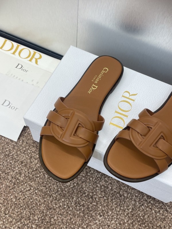 Dior D-Club Jelly Color Hollow Layered Cross Strap Women Sandals - KFY00280