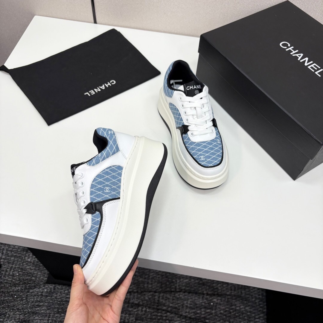Chanel 2025 SS Panda Casual Sneakers - LY00340