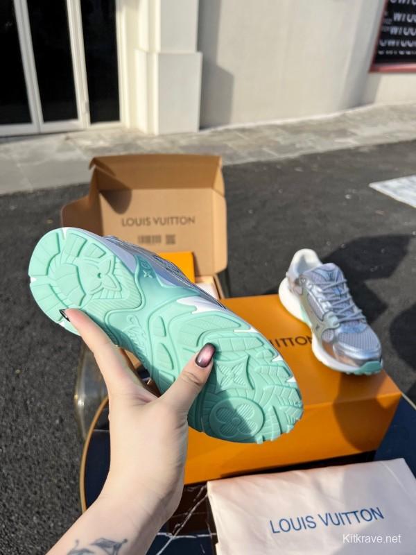 Louis Vuitton Olympia Series Casual Running Shoes with Monogram Embossing - AS00320