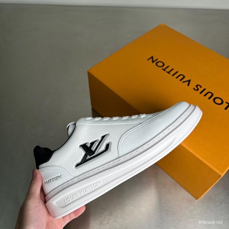 Lv Beverly Hills Low-Top Fashion Sneakers Men's Shoes - YC
