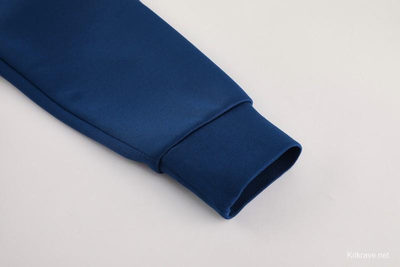 2025 Adidas Azure Blue Full Zipper Jacket+Long Pants