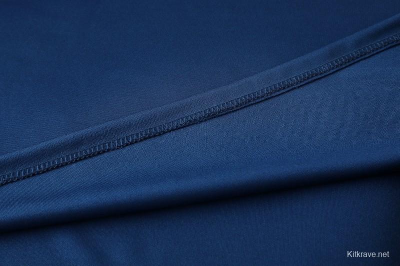 25/26  Adidas Navy Blue Full zipper Jacket Tracksuit+ long pants