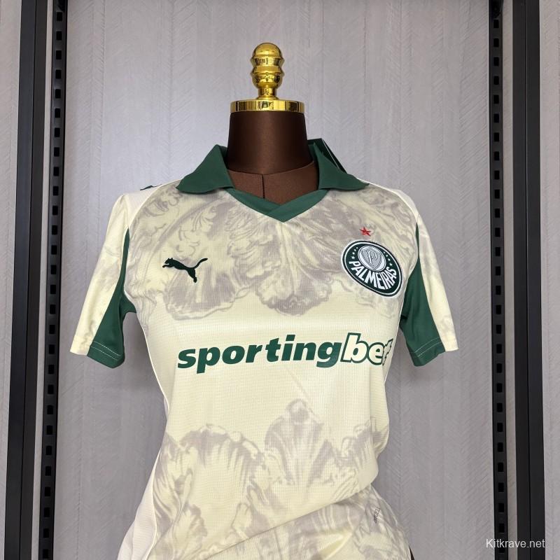 25/26 Women Palmeiras Beige Jersey