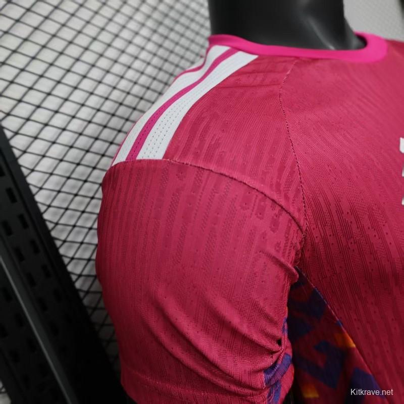 Player Version 2026 Mexico  Pink Training Jersey