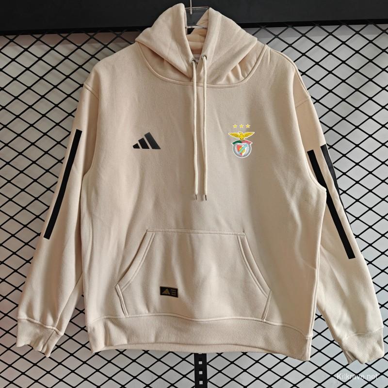 25/26 Benfica Embroidered Logo Hoodie 9 Colors