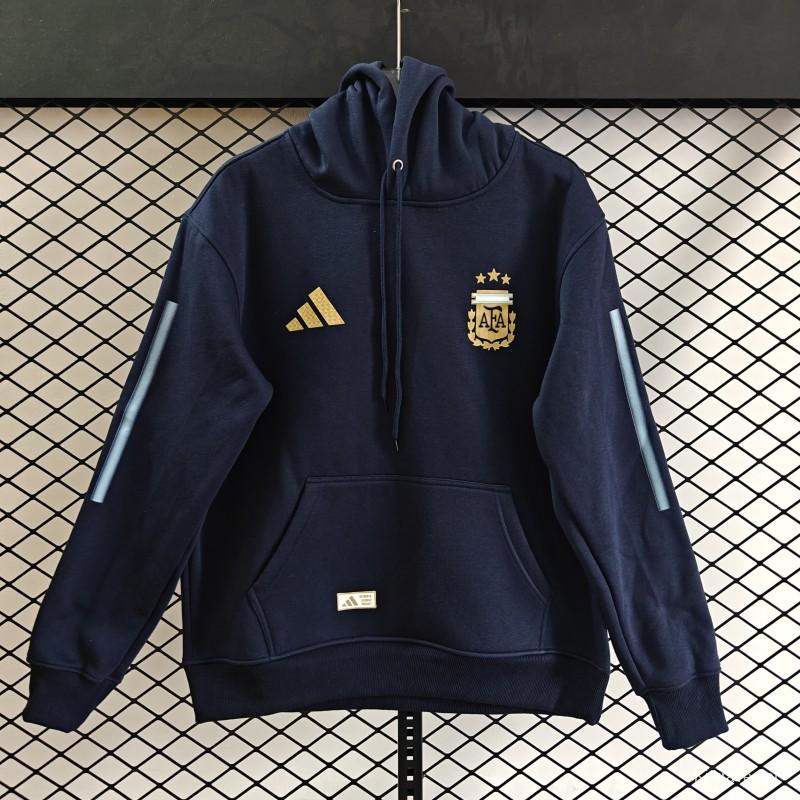 Player Version 2026  Argentina Home Fleece Hoodie 9 Colors