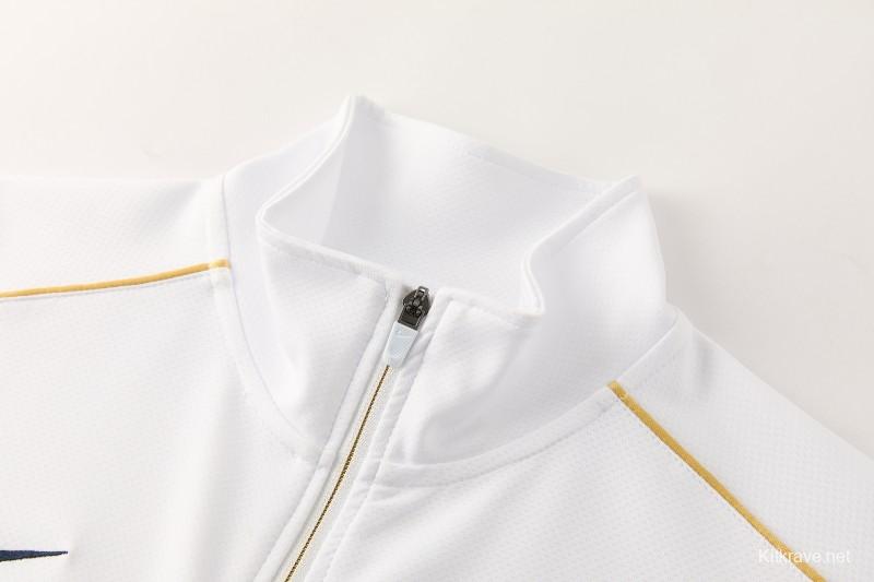 2026 NIKE White Full Zipper Jacket + Long Pants