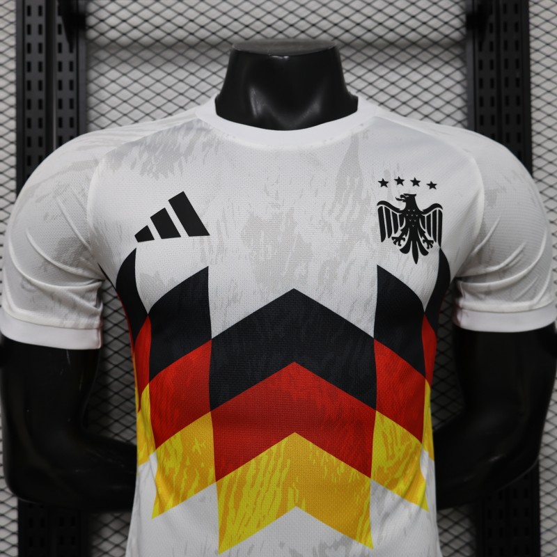 Player Version 2026 Germany White with Black Red Special Edition Jersey