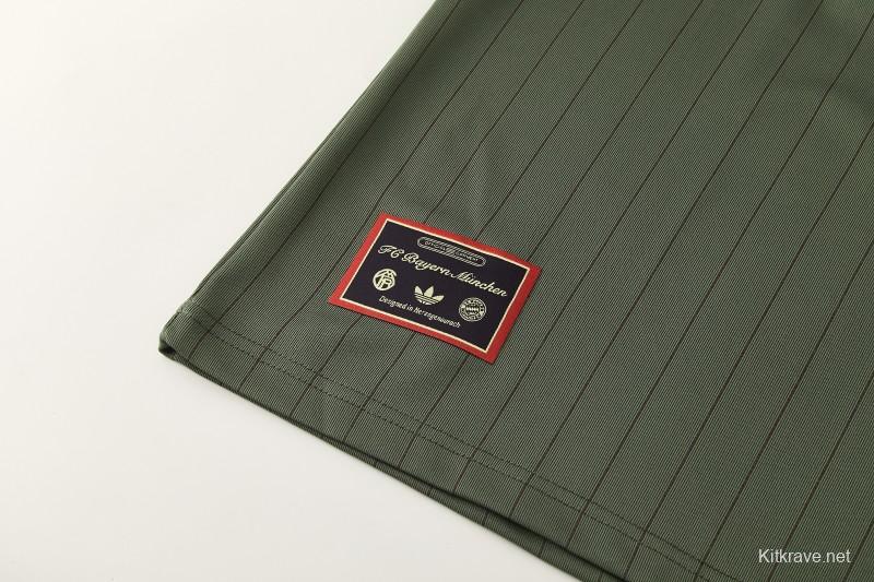 26/27 Bayern München  Forest Green  Pinstripe  Short Sleeve+Soccer Shorts