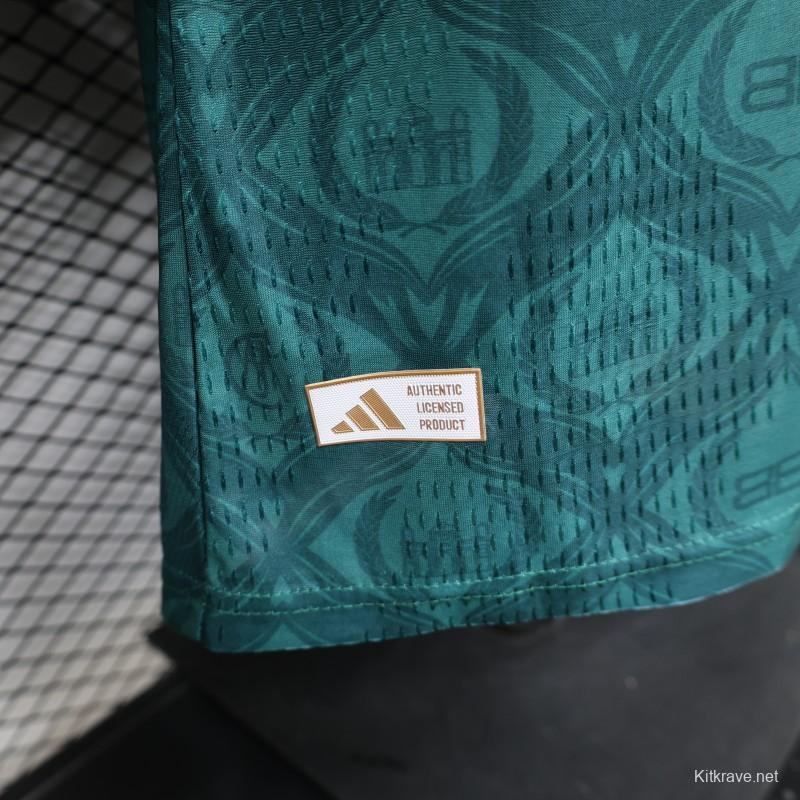 Player Version 26/27 Real Madrid Green Gold Third Special Edition Jersey