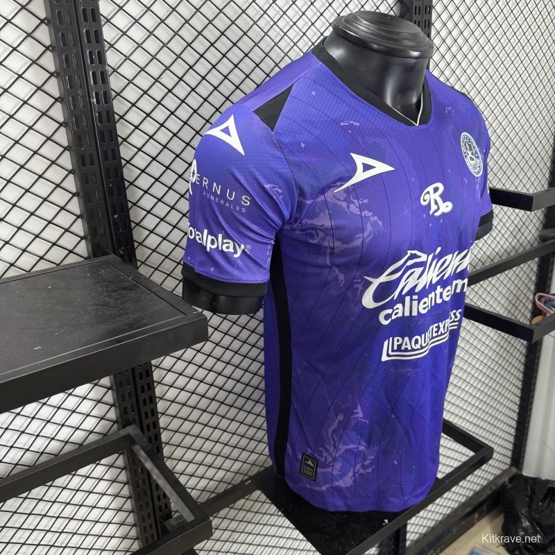 Player Version 25/26 Mazatlán FC Purple with Marble Wash Texture Jersey