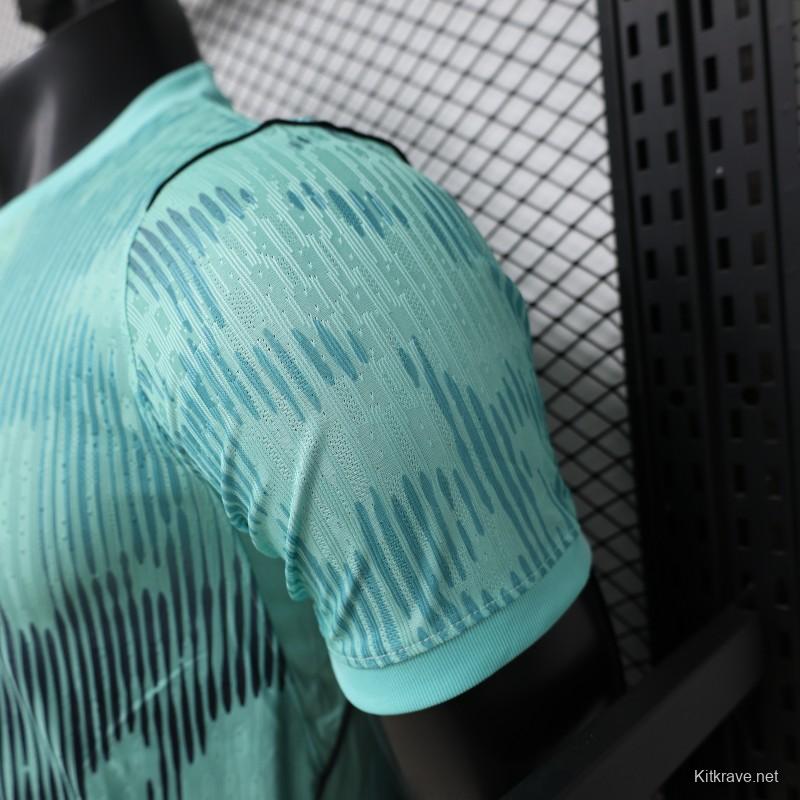 Player Version 26/27 Brazil Mint Green & Black Pattern Special Edition Jersey