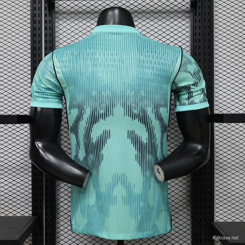 Player Version 26/27 Brazil Mint Green & Black Pattern Special Edition Jersey
