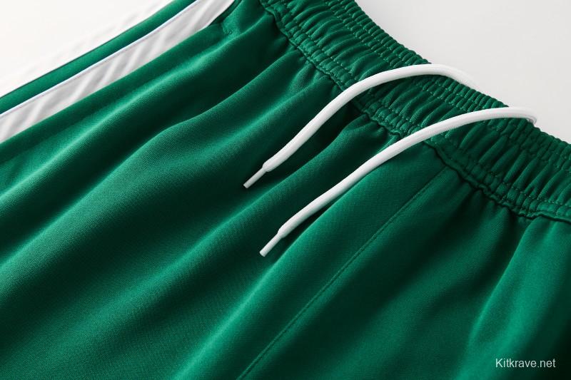 26/27 Algeria  Dark Green  Zipper Training Jacket Tracksuit + Long Pants (Adidas)