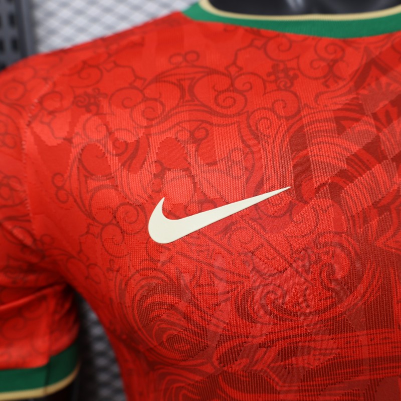 Player Version 2026 Portugal Home Red Special Edition Jersey