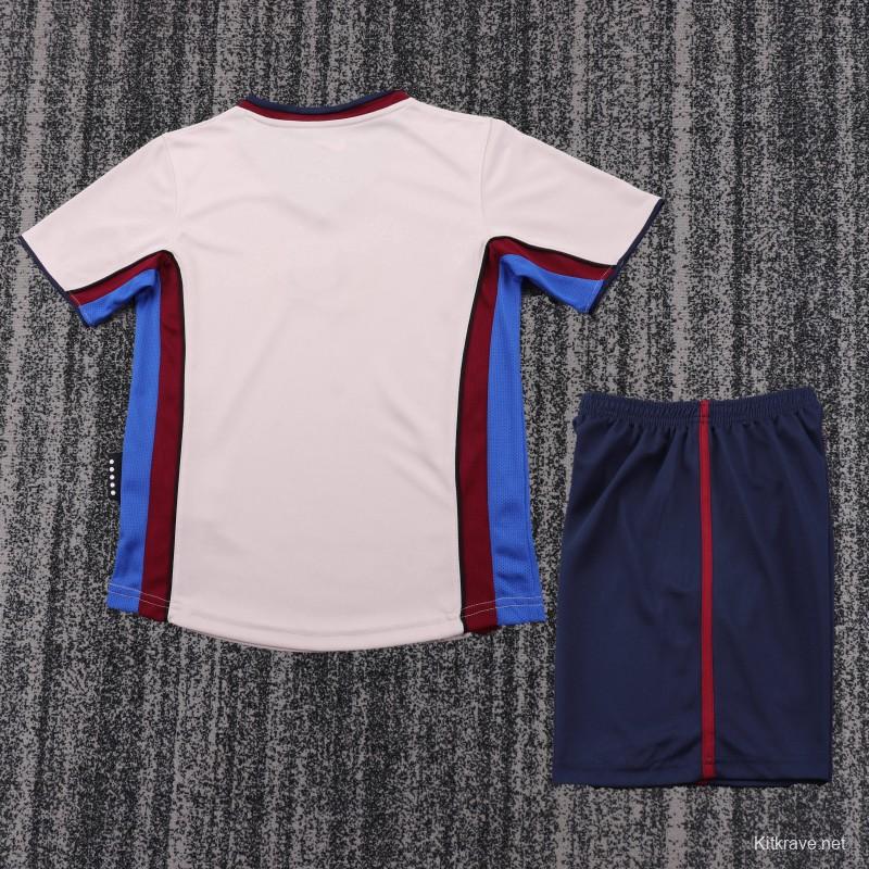 Retro Kids 98/99 Barcelona Away Jersey