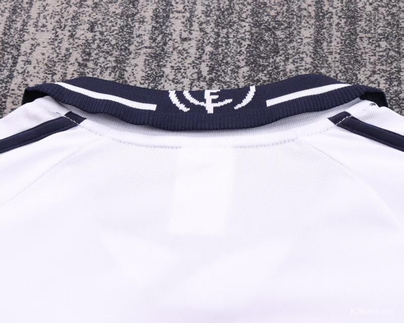Retro Kids 00/01 Real Madrid Home Jersey