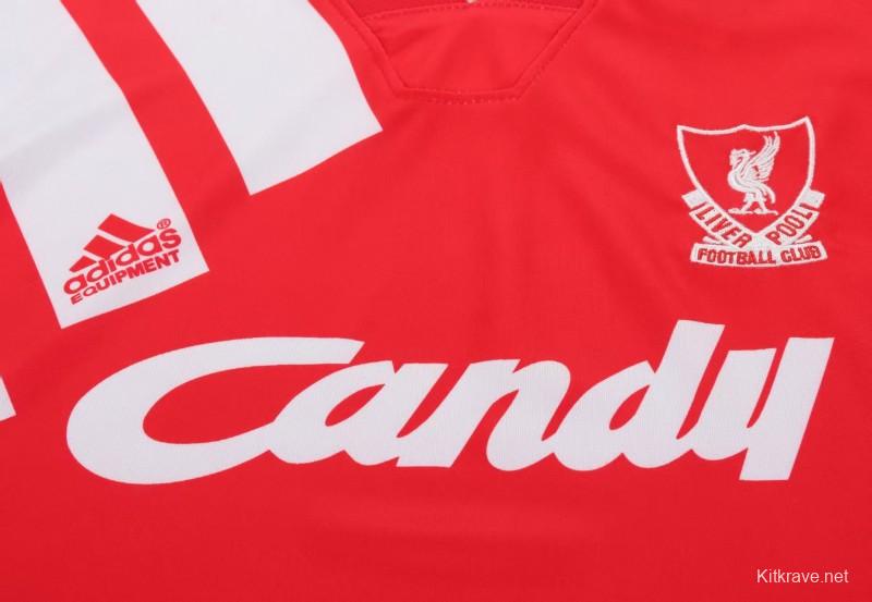 Retro Kids 91/92 Liverpool Home Jersey