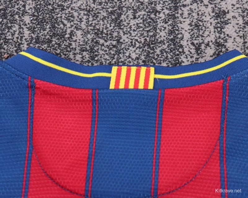 Retro Kids 09/10 FC Barcelona Home Jersey