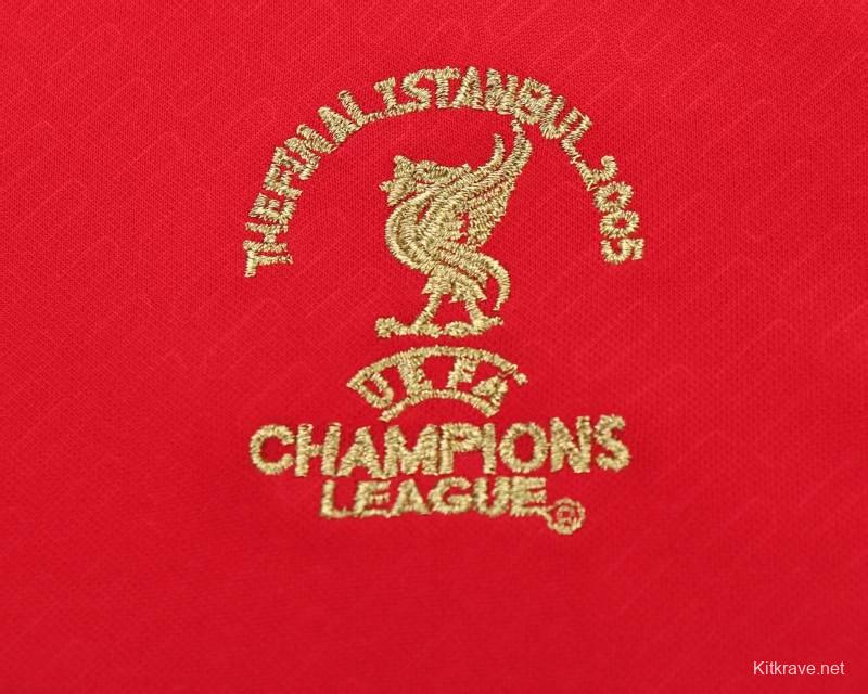Retro Kids 04/05 Liverpool Home Jersey