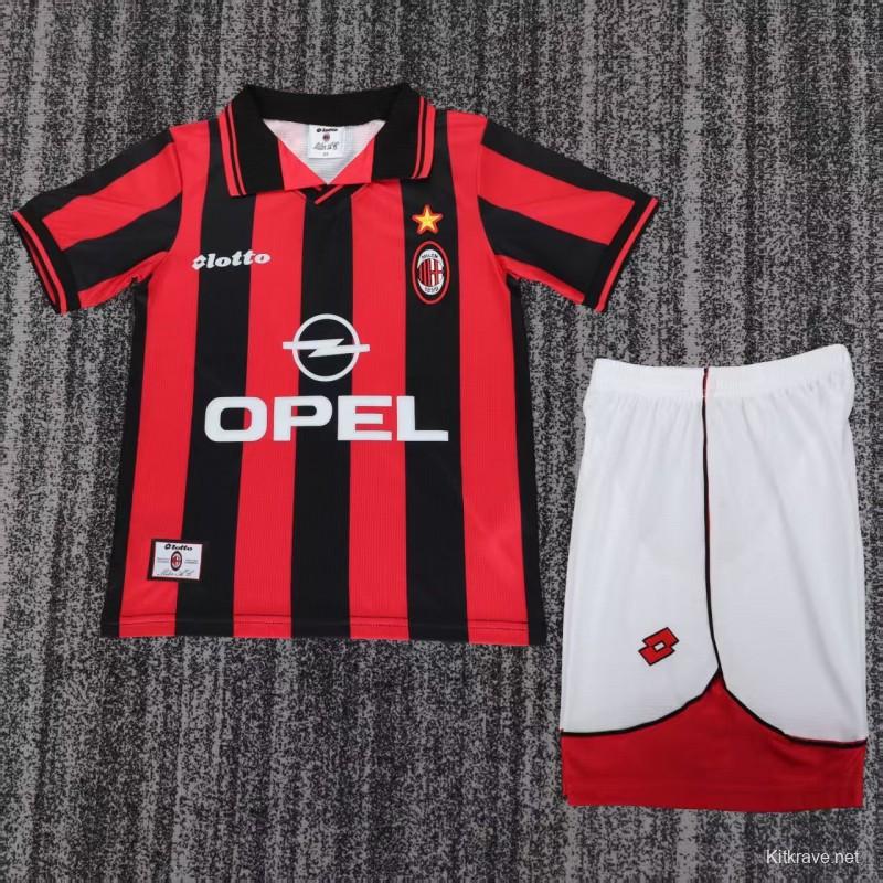 Retro 97/98 AC Milan Home Jersey
