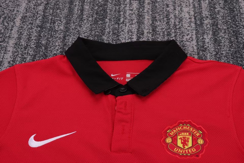 Retro Kids 13/14 Manchester United Red Home Jersey