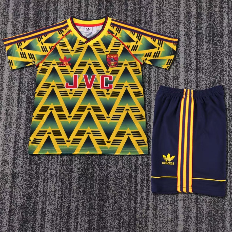 Retro Kids 91/93 Arsenal Away Jersey