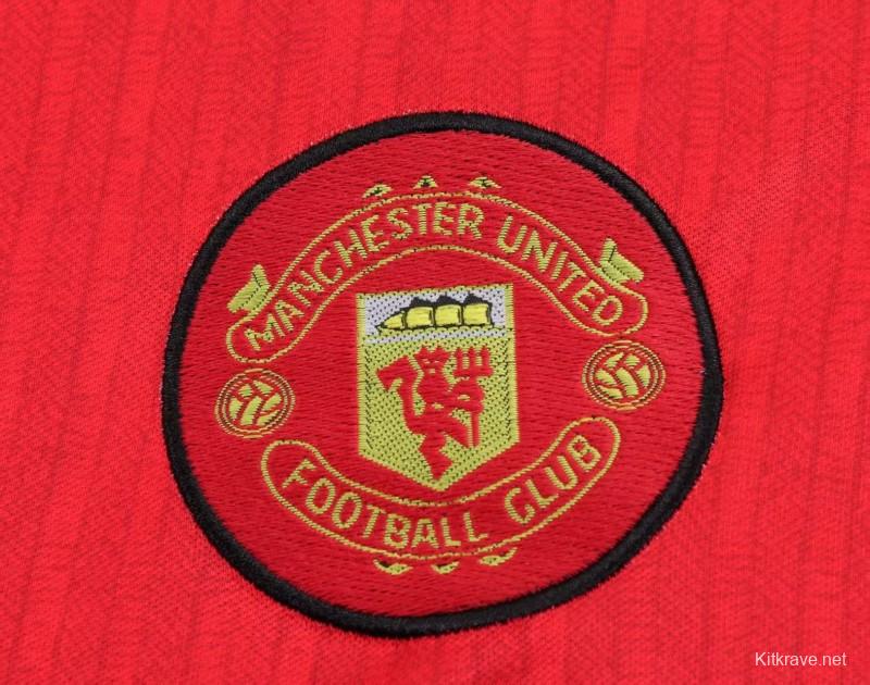 Retro Kids  96/97 Manchester United Home Jersey