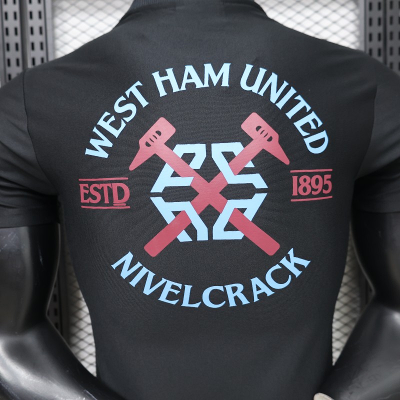 layer Version 26/27 West Ham United Training Dark Grey  Jersey