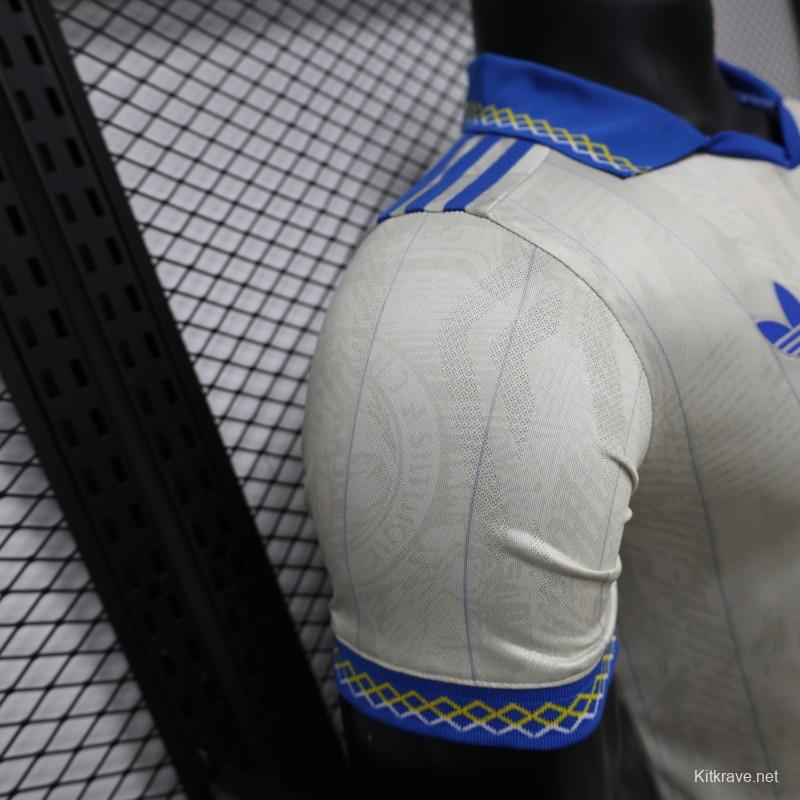 Player Version 26/27 Manchester United Away Cream White Jersey
