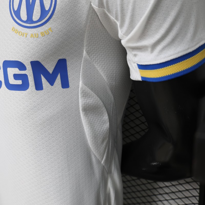 Player Version 26/27 Olympique de Marseille White Home Jersey