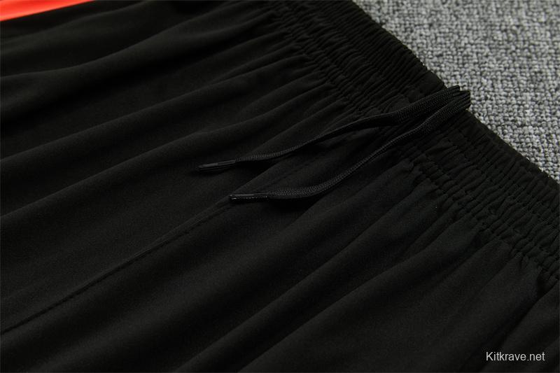 Player Version 26/27 Paris Black Half Zipper Jacket+Long Pants