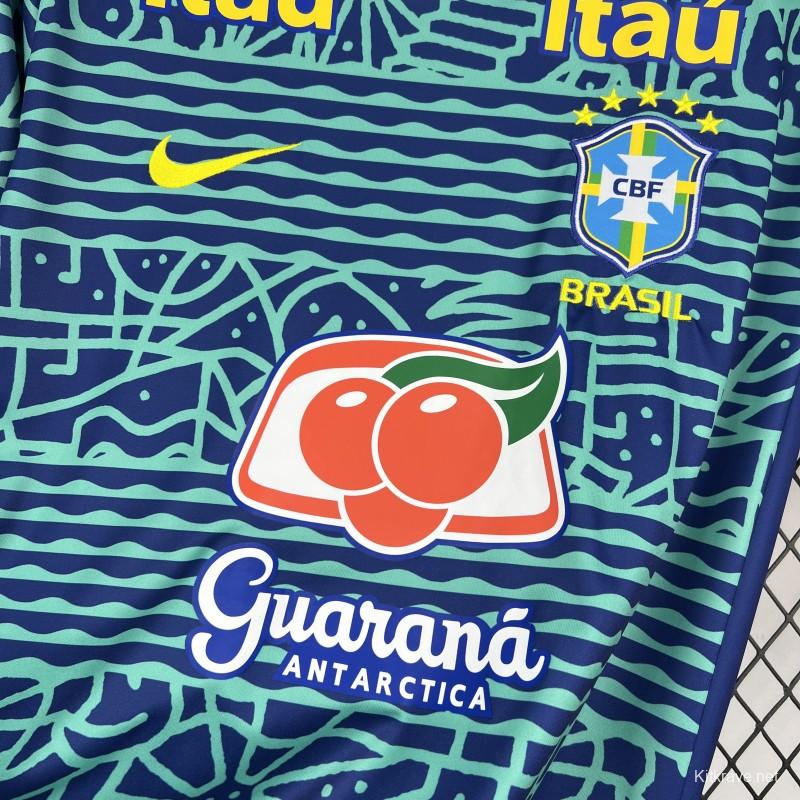 2024 Retro Brazil Pre-Match Jersey