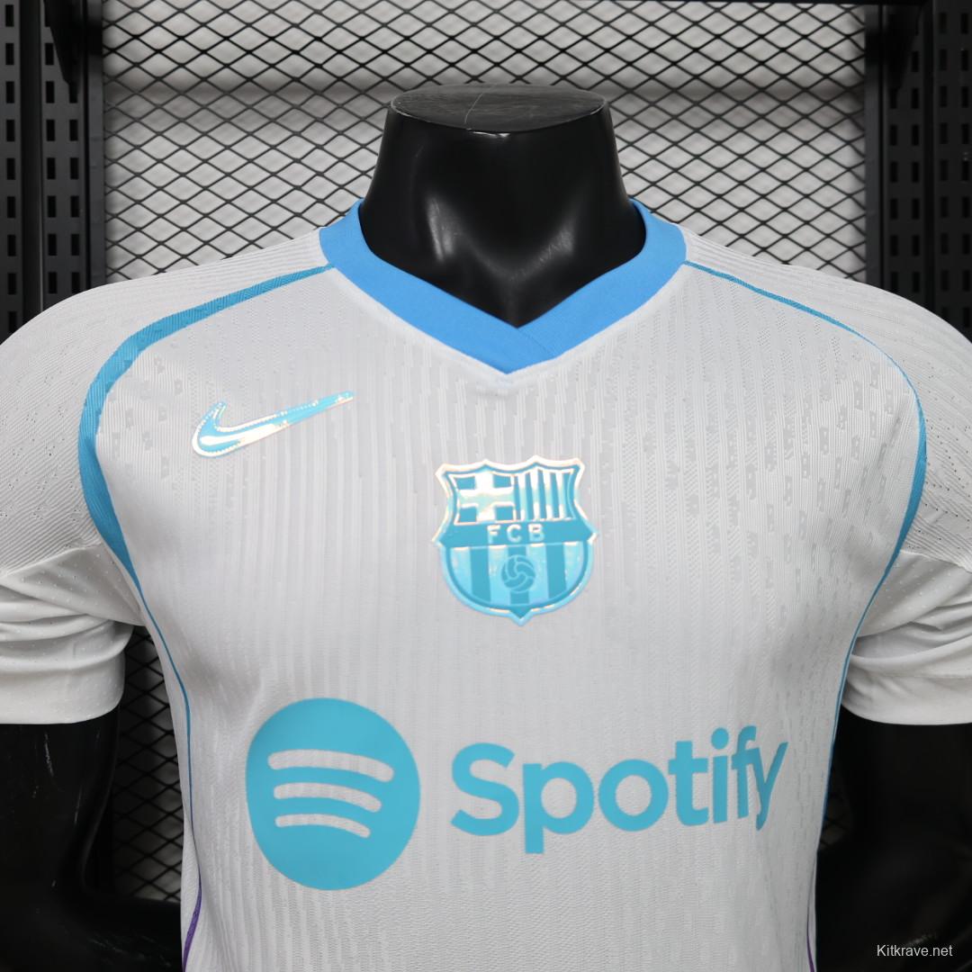 Player Version 26/27 FC Barcelona White Special Edition  Away Jersey