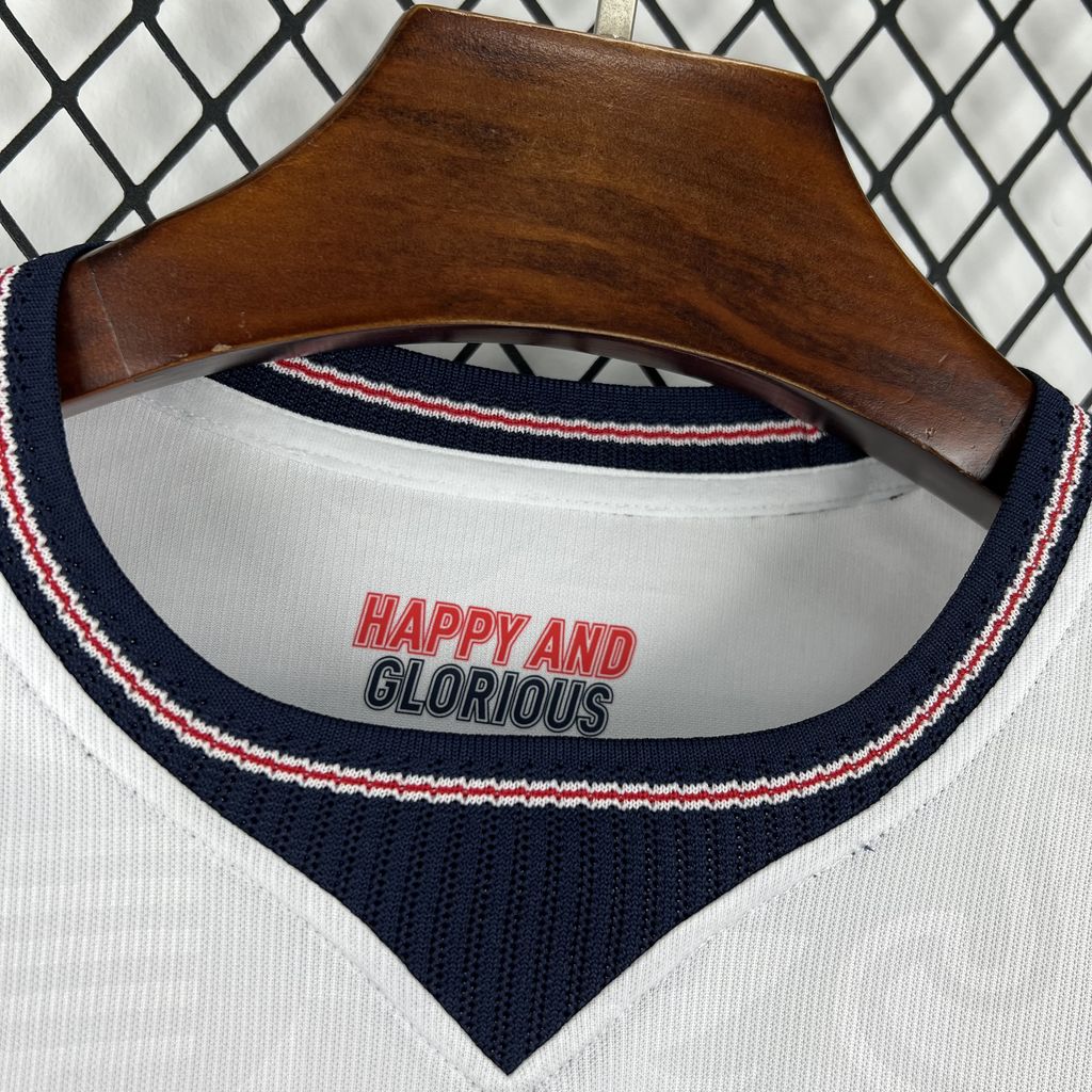 2026 Mens England World Cup Home Long Sleeve Jersey
