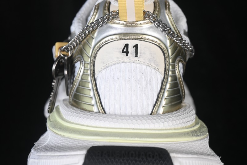 Balenciaga 3XL Charms Men Running Shoes with Layered Mesh Construction - W3XCN9711