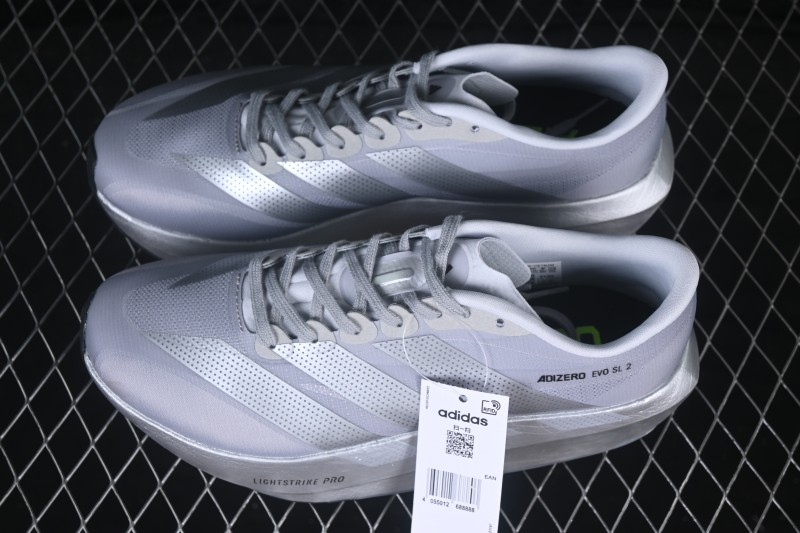 Adidas Adizero Evo 2 SL Lightweight Breathable Cushioned Running Shoes - HK7362