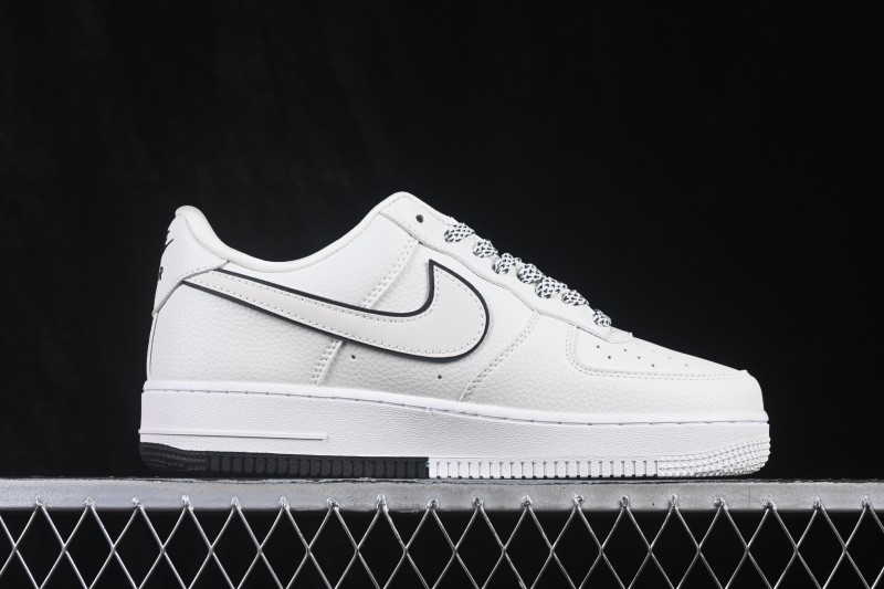 Nike Air Force 1 '07 Low Retro Casual Sneakers with Full-Length Air Cushion - WY0655-122